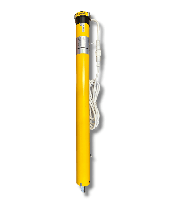 A OK am45 50_12 built in radio receiver manual operated tubular motor